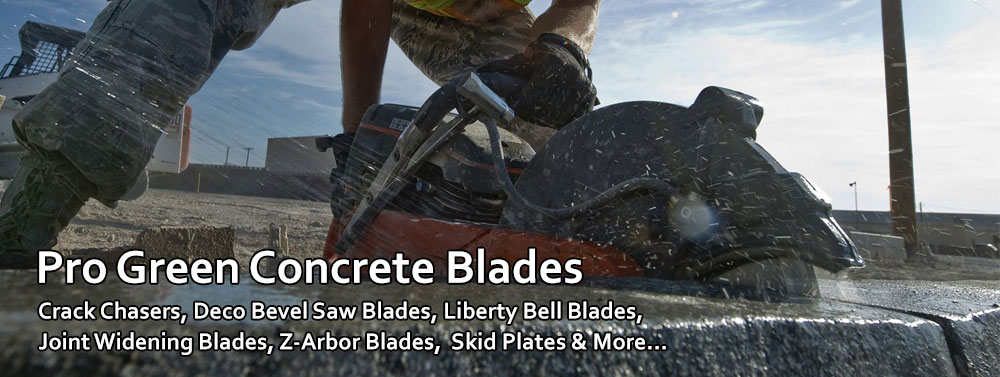 Pro Green Concrete Blades