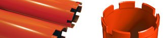 Continental Tubing Core Drill Bits