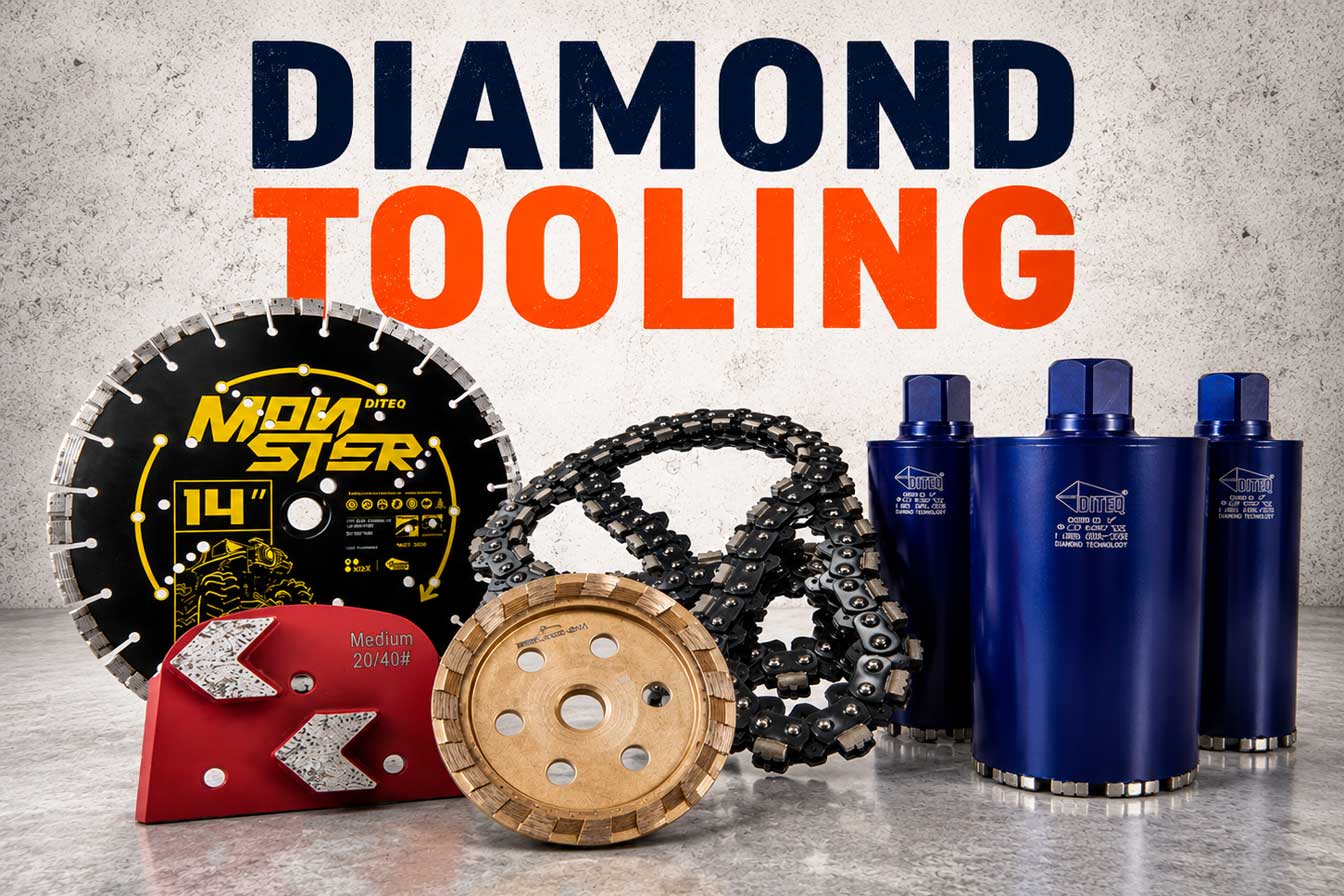 Diamond Tools for Concrete, Asphalt & Masonry