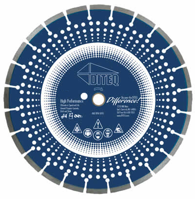 C-33AX Arix™ Segmented Diamond Concrete Blade  14" x .125" x 1" 20mm DP