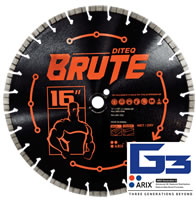 C/S-32BR Arix™ Brute 12" X .125" X 1"-20mm +DP