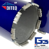 C-42AXG3 6" Arix G3 Pro Wet/Dry Reinforced Concrete Bits